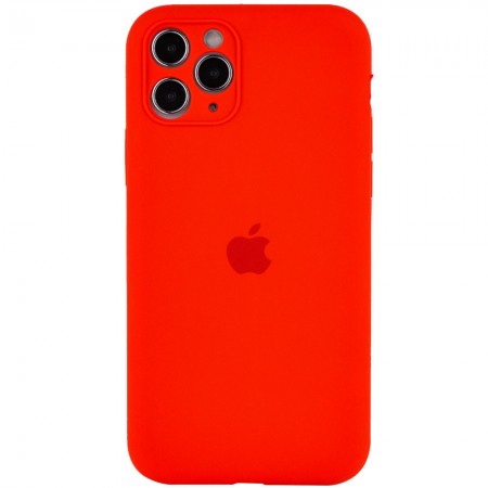 Чехол Silicone Case Full Camera Protective (AA) для Apple iPhone 12 (6.1'') Красный (11754)