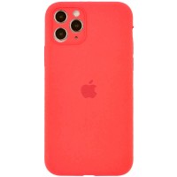 Чехол Silicone Case Full Camera Protective (AA) для Apple iPhone 12 (6.1'') Помаранчевий (11745)