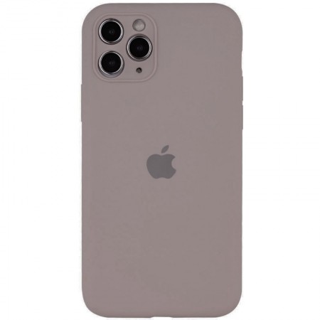 Чехол Silicone Case Full Camera Protective (AA) для Apple iPhone 12 (6.1'') Сірий (23512)