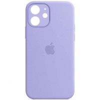 Чохол Silicone Case Full Camera Protective (AA) для Apple iPhone 12 (6.1'') Бузковий (37380)