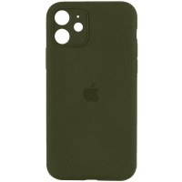 Чохол Silicone Case Full Camera Protective (AA) для Apple iPhone 12 (6.1'') Зелений (36484)