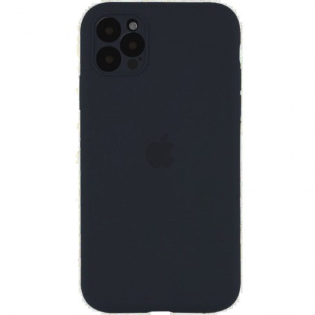 Чохол Silicone Case Full Camera Protective (AA) для Apple iPhone 12 Pro (6.1'') Серый (36162)