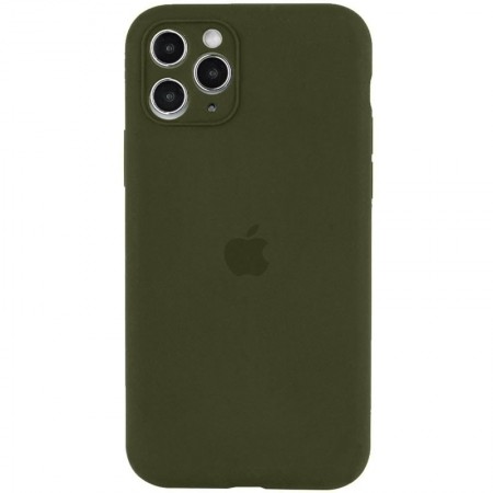 Чохол Silicone Case Full Camera Protective (AA) для Apple iPhone 12 Pro (6.1'') Зелений (36165)