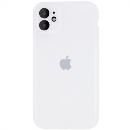 Чехол Silicone Case Full Camera Protective (AA) для Apple iPhone 12 mini (5.4'') Белый (11778)