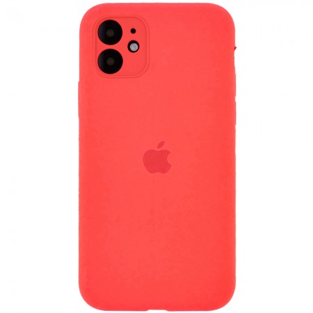 Чехол Silicone Case Full Camera Protective (AA) для Apple iPhone 12 mini (5.4'') Оранжевый (11789)