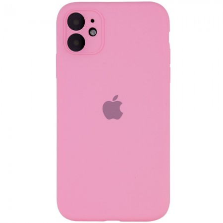 Чехол Silicone Case Full Camera Protective (AA) для Apple iPhone 12 mini (5.4'') Розовый (11790)