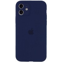 Чехол Silicone Case Full Camera Protective (AA) для Apple iPhone 12 mini (5.4'') Синій (11793)