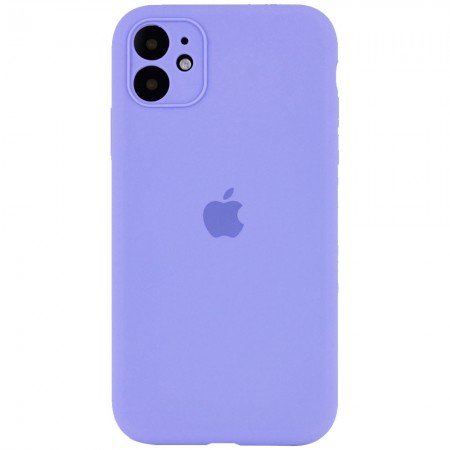 Чехол Silicone Case Full Camera Protective (AA) для Apple iPhone 12 mini (5.4'') Сиреневый (11794)