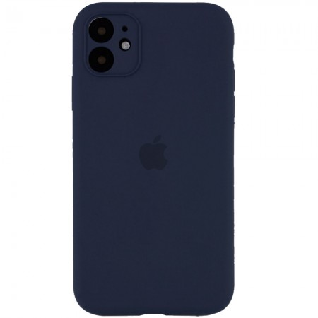 Чехол Silicone Case Full Camera Protective (AA) для Apple iPhone 12 mini (5.4'') Синий (11795)