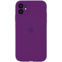 Чехол Silicone Case Full Camera Protective (AA) для Apple iPhone 12 mini (5.4'') Фіолетовий (11796)