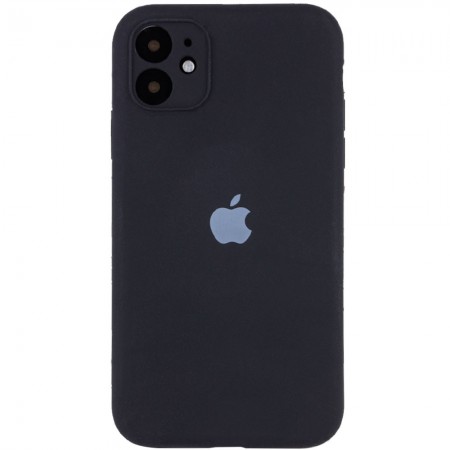 Чехол Silicone Case Full Camera Protective (AA) для Apple iPhone 12 mini (5.4'') Черный (11797)