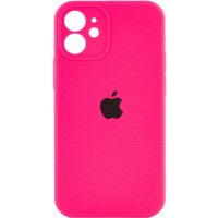 Чехол Silicone Case Full Camera Protective (AA) для Apple iPhone 12 mini (5.4'') Рожевий (30900)