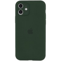 Чехол Silicone Case Full Camera Protective (AA) для Apple iPhone 12 mini (5.4'') Зелений (11783)