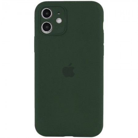 Чехол Silicone Case Full Camera Protective (AA) для Apple iPhone 12 mini (5.4'') Зелёный (11783)