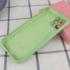 Чехол Silicone Case Full Camera Protective (AA) для Apple iPhone 12 Pro Max (6.7'') Мятный (11807)