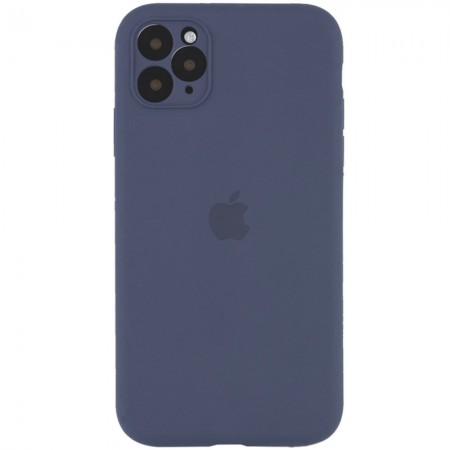 Чехол Silicone Case Full Camera Protective (AA) для Apple iPhone 12 Pro Max (6.7'') Серый (11812)