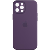 Чохол Silicone Case Full Camera Protective (AA) для Apple iPhone 12 Pro Max (6.7'') Фіолетовий (36486)