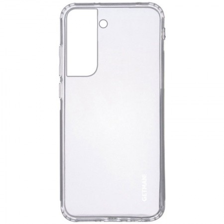 TPU чехол GETMAN Clear 1,0 mm для Samsung Galaxy S21 Прозрачный (12889)