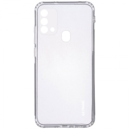 TPU чехол GETMAN Clear 1,0 mm для Samsung Galaxy M21s Прозорий (12895)