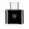 Перехідник Baseus USB Male To Type-C Female Adapter Converter 5A (CAAOTG) Чорний (33298)