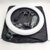 Кольцевая лампа RL-18 45 см, 480 диодов (с сумкой) Черный (14440)