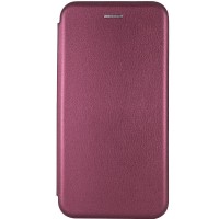 Кожаный чехол (книжка) Classy для Samsung Galaxy A12 Красный (21241)