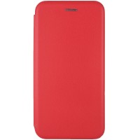 Кожаный чехол (книжка) Classy для Samsung Galaxy A12 Червоний (20724)
