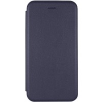Кожаный чехол (книжка) Classy для Samsung Galaxy A12 Синий (20725)