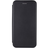 Кожаный чехол (книжка) Classy для Samsung Galaxy A12 Черный (20726)