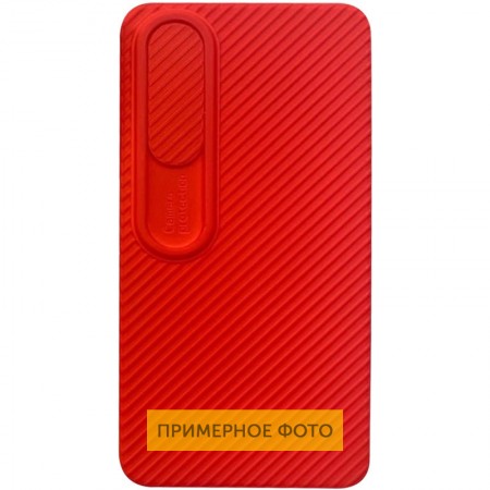 Чехол Camshield Square TPU со шторкой для камеры для Apple iPhone 12 mini (5.4'') Красный (11862)
