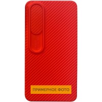 Чехол Camshield Square TPU со шторкой для камеры для Apple iPhone 12 Pro Max (6.7'') Червоний (11895)