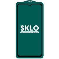 Защитное стекло SKLO 5D (full glue) (тех.пак) для Samsung Galaxy A10 / A10s / M10 Чорний (21818)
