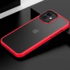 TPU+PC чехол Metal Buttons для Apple iPhone 11 (6.1'') Красный (17782)