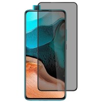 Защитное стекло Privacy 5D (full glue) (тех.пак) для Xiaomi K30 Pro/Mi 10T Lite/Note 9 Pro 5G/Mi 10i Черный (17566)
