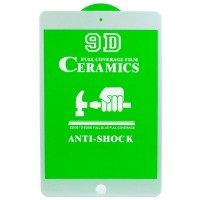 Защитная пленка Ceramics 9D (в упак.) для Apple iPad 10.2'' (2020) / Apple iPad 10.2'' (2019) Белый (17820)