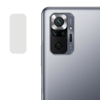 Гибкое защитное стекло 0.18mm на камеру (тех.пак) для Xiaomi Redmi Note 10 Pro Прозрачный (16888)