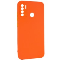 Чехол TPU Square Full Camera для TECNO Spark 5 Pro Оранжевый (12899)