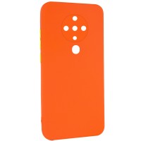 Чехол TPU Square Full Camera для TECNO Spark 6 Оранжевый (12901)