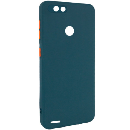 Чехол TPU Square Full Camera для TECNO POP 2F Зелений (18758)