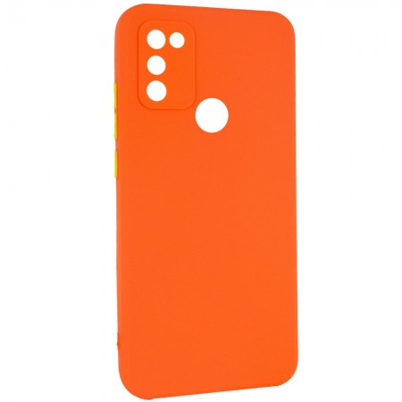 Чехол TPU Square Full Camera для Infinix Hot 10 Lite Оранжевый (12907)