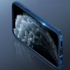 Карбоновая накладка Nillkin CamShield Pro Magnetic для Apple iPhone 12 Pro / 12 (6.1'') Синий (21983)