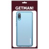 TPU чехол GETMAN Clear 1,0 mm для Samsung Galaxy A02 Білий (15859)