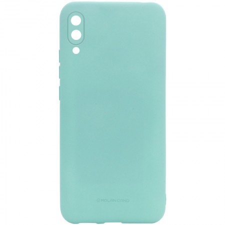 TPU чехол Molan Cano Smooth для Samsung Galaxy A02 Бирюзовый (15864)