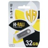 Флеш накопитель USB Hi-Rali Shuttle 32 GB Серебряная серия Серебристый (27088)