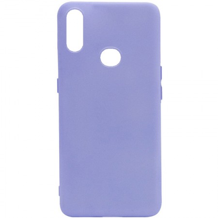Чехол Silicone Cover Full without Logo (A) для Samsung Galaxy A10s Сиреневый (15298)
