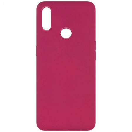 Чехол Silicone Cover Full without Logo (A) для Samsung Galaxy A10s Красный (15293)