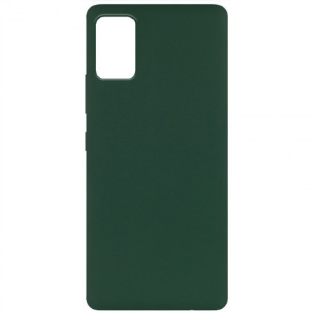 Чехол Silicone Cover Full without Logo (A) для Samsung Galaxy A71 Зелёный (15302)