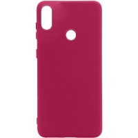 Чехол Silicone Cover Full without Logo (A) для Xiaomi Redmi Note 5 Pro / Note 5 (AI Dual Camera) Красный (15310)