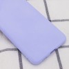 Чехол Silicone Cover Full without Logo (A) для Samsung Galaxy A02 Сиреневый (17576)