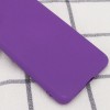 Чехол Silicone Cover Full without Logo (A) для Xiaomi Redmi Note 9 5G / Note 9T Фиолетовый (15344)